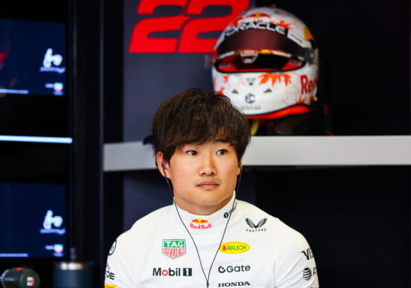 レッドブル角田裕毅がフリー走行2回目で7番手に食い込む健闘を見せた（写真・Getty Images / Red Bull Content Pool)