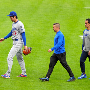 大谷翔平がレッズ戦で緊急降板した（写真・アフロ）