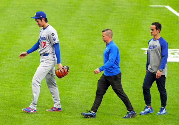 大谷翔平がレッズ戦で緊急降板した（写真・アフロ）