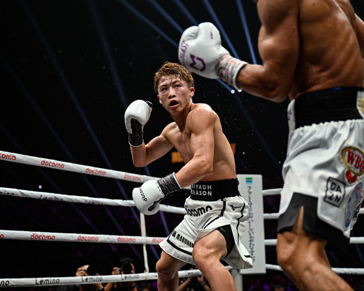 井上尚弥がアフマダリエフをシャットアウトした(写真・山口裕朗)