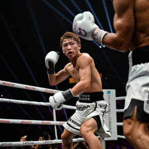 井上尚弥がアフマダリエフをシャットアウトした（写真・山口裕朗）