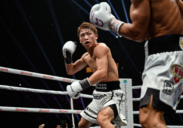 井上尚弥がアフマダリエフをシャットアウトした（写真・山口裕朗）