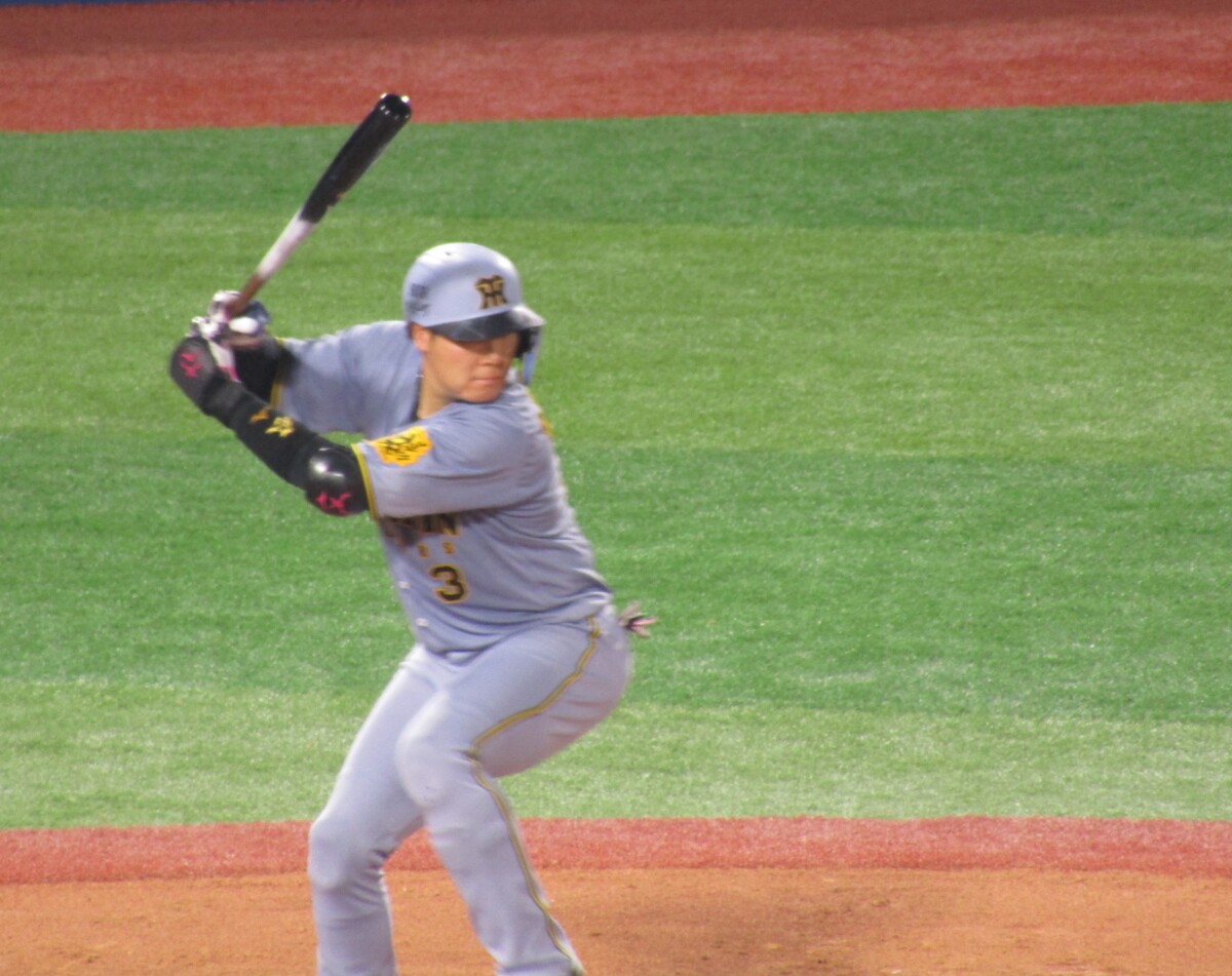 阪神の大山が甲子園で初の満塁弾（資料写真）