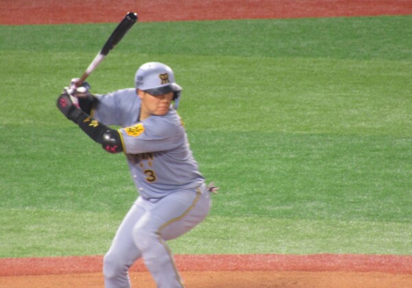 阪神の大山が甲子園で初の満塁弾（資料写真）
