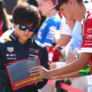13位に終わったイタリアGPでもレッドブル角田裕毅の人気は抜群だった（写真・Getty Images / Red Bull Content Pool)