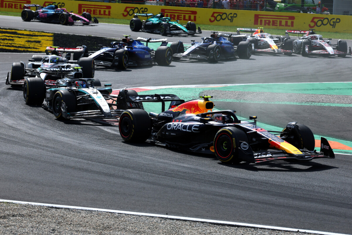 レッドブル角田裕毅はイタリアGP決勝で13位に沈む(Getty Images / Red Bull Content Pool)