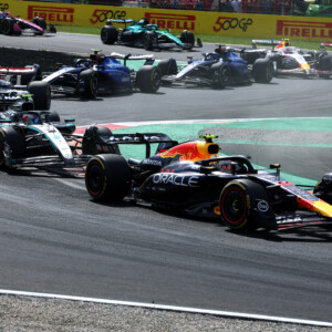 レッドブル角田裕毅はイタリアＧＰ決勝で13位に沈む(Getty Images / Red Bull Content Pool)