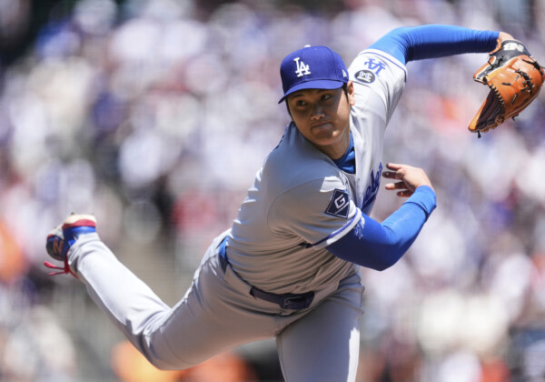 大谷がスクランブル登板で力投を見せるも（資料写真・AP/アフロ）