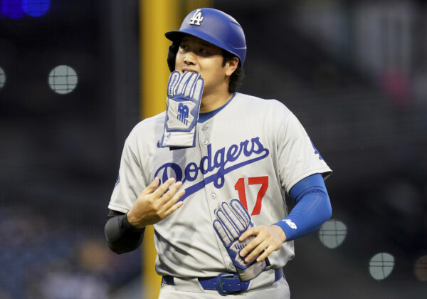 大谷翔平とスキーンズの注目対決は2三振1四球の完敗に終わる（写真・ＡＰ/アフロ）