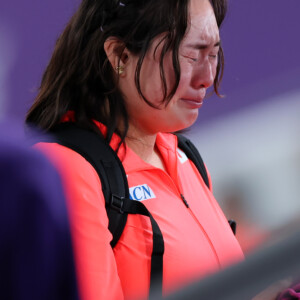 パリ五輪金メダリストの北口榛花がまさかの予選落ち（写真：長田洋平/アフロスポーツ）