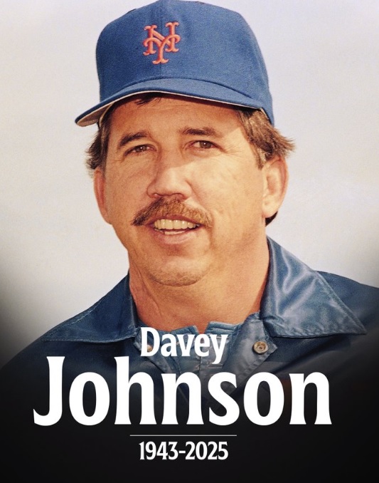 長嶋巨人の助っ人で名監督として成功したデーブ・ジョンソン氏が死去(MLB公式Xより引用)