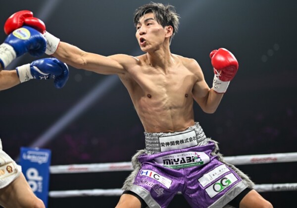 井上尚弥の9.14の名古屋決戦でアフマダリエフに不測の事態が起きた場合のリザーブファイターに指名された前日本同級王者の下町俊貴（写真・山口裕朗）