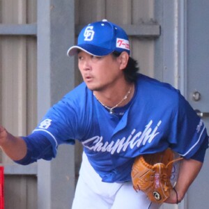 中日の39歳ベテラン涌井が珍しい3発打ち直しの満塁弾を許す（資料写真・黒田史夫）