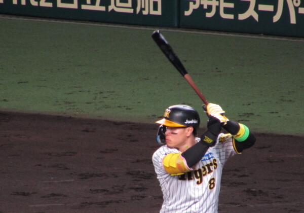 佐藤輝明の1回の3ランが決勝点となった（写真は資料）
