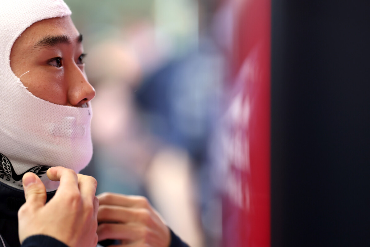 レッドブルの角田裕毅はシンガポールGPで12位に終わり入賞果たせず（写真・Getty Images / Red Bull Content Pool)