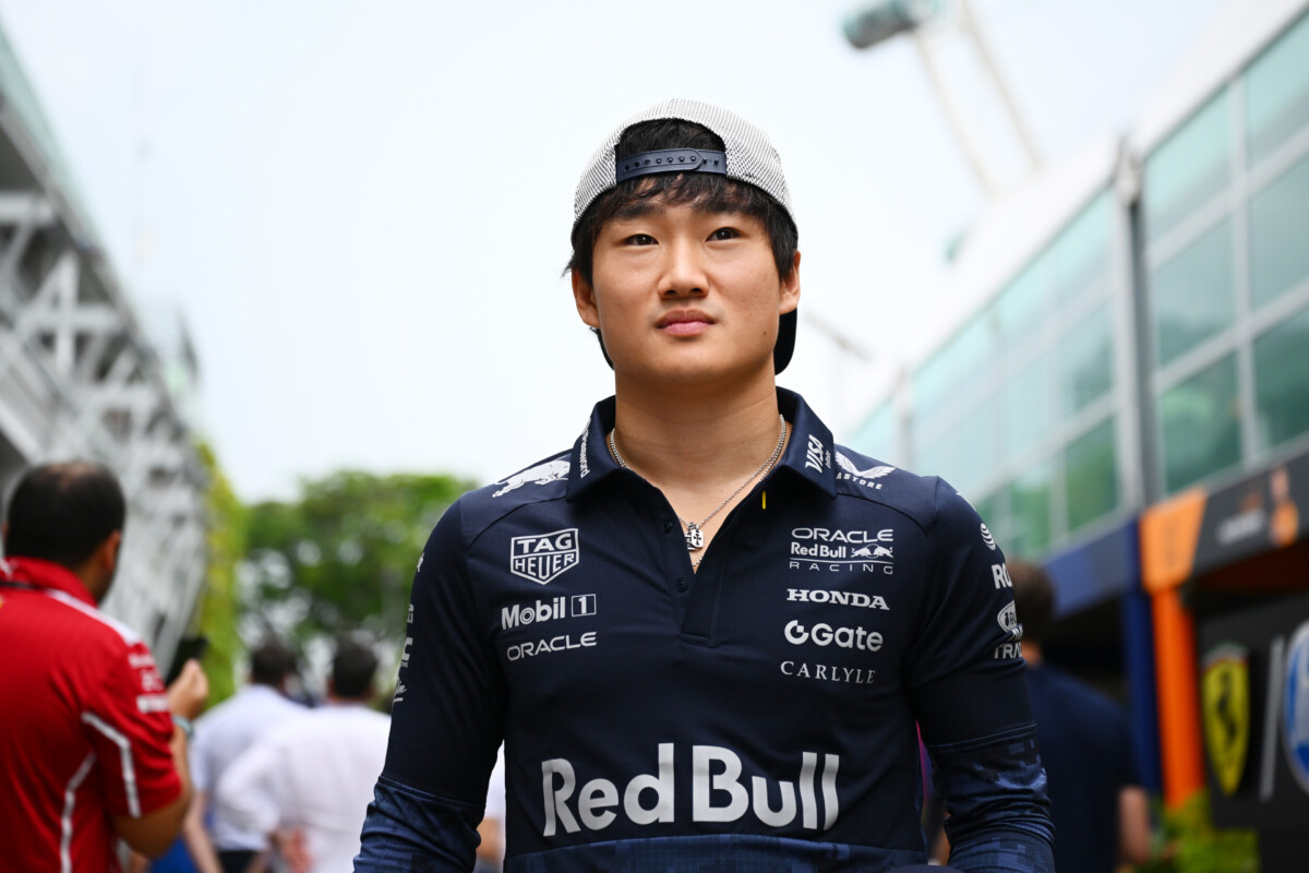 シンガポールGPで入賞を逃した角田裕毅に再び激しい逆風が吹き荒れている(写真・Getty Images / Red Bull Content Pool)