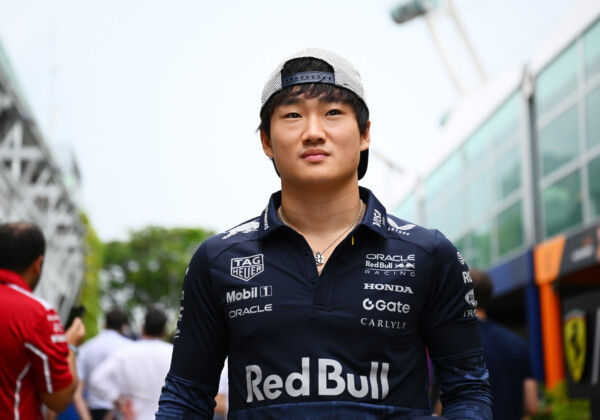 シンガポールGPで入賞を逃した角田裕毅に再び激しい逆風が吹き荒れている（写真・Getty Images / Red Bull Content Pool)