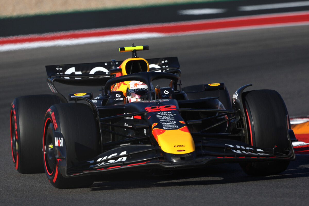 角田裕毅はリアム・ローソンに走行を妨害された激怒した(Getty Images / Red Bull Content Pool)