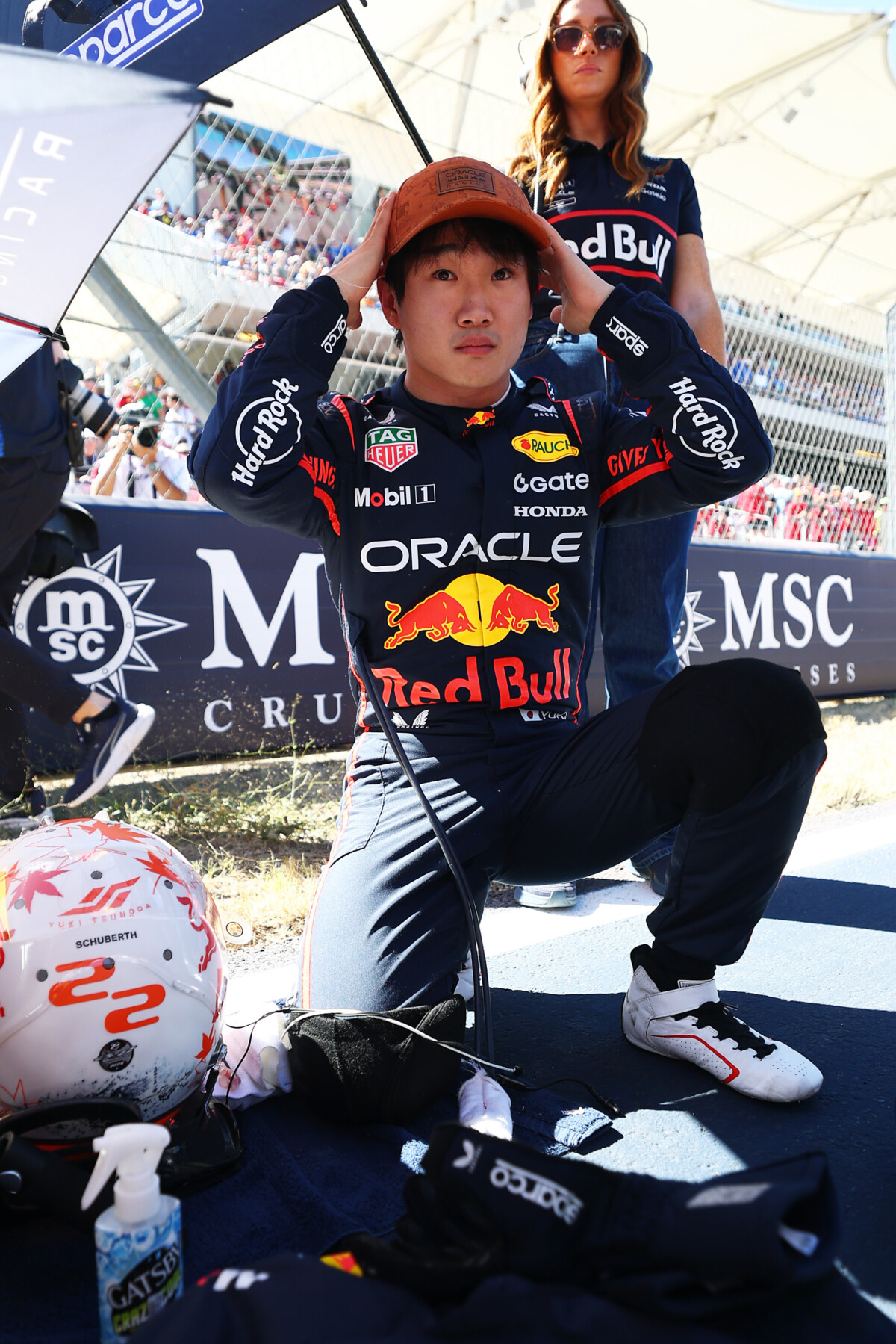 角田裕毅が米国GPで13番グリッドから7位入賞を果たす(写真・Getty Images / Red Bull Content Pool)