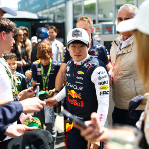 角田裕毅の人気はメキシコGPでも抜群だ(写真・Getty Images / Red Bull Content Pool)