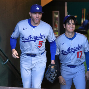 レッズとのワイルドカードシリーズを前にフリーマンが大谷翔平を絶賛した（写真：Imagn/ロイター/アフロ）