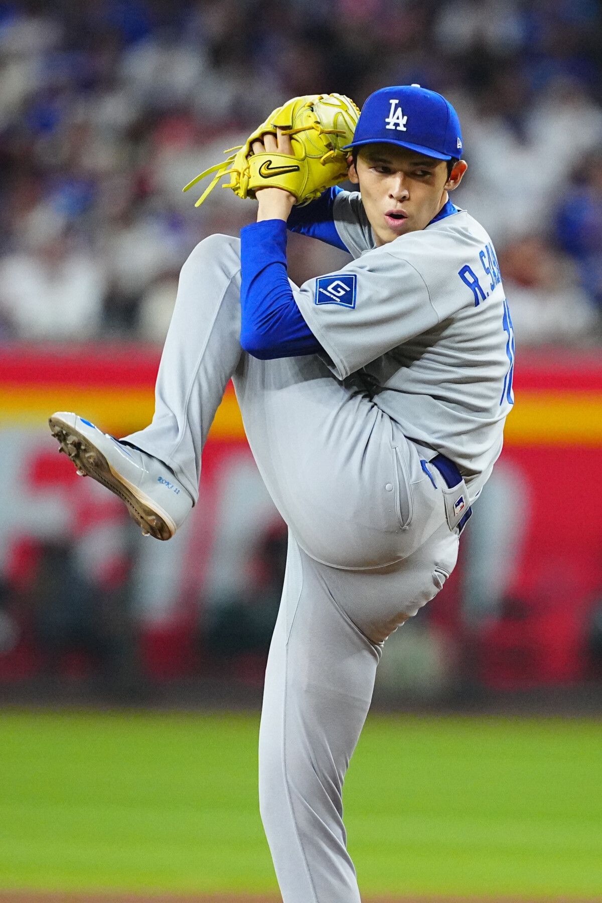 ドジャース佐々木朗希の防御率ゼロ神話が崩れる(資料写真:Creative 2/アフロ)