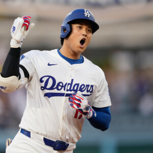 大谷翔平が先頭打者アーチ＆追撃の2ランの2本塁打でレッズ撃破に貢献（写真・AP/アフロ）