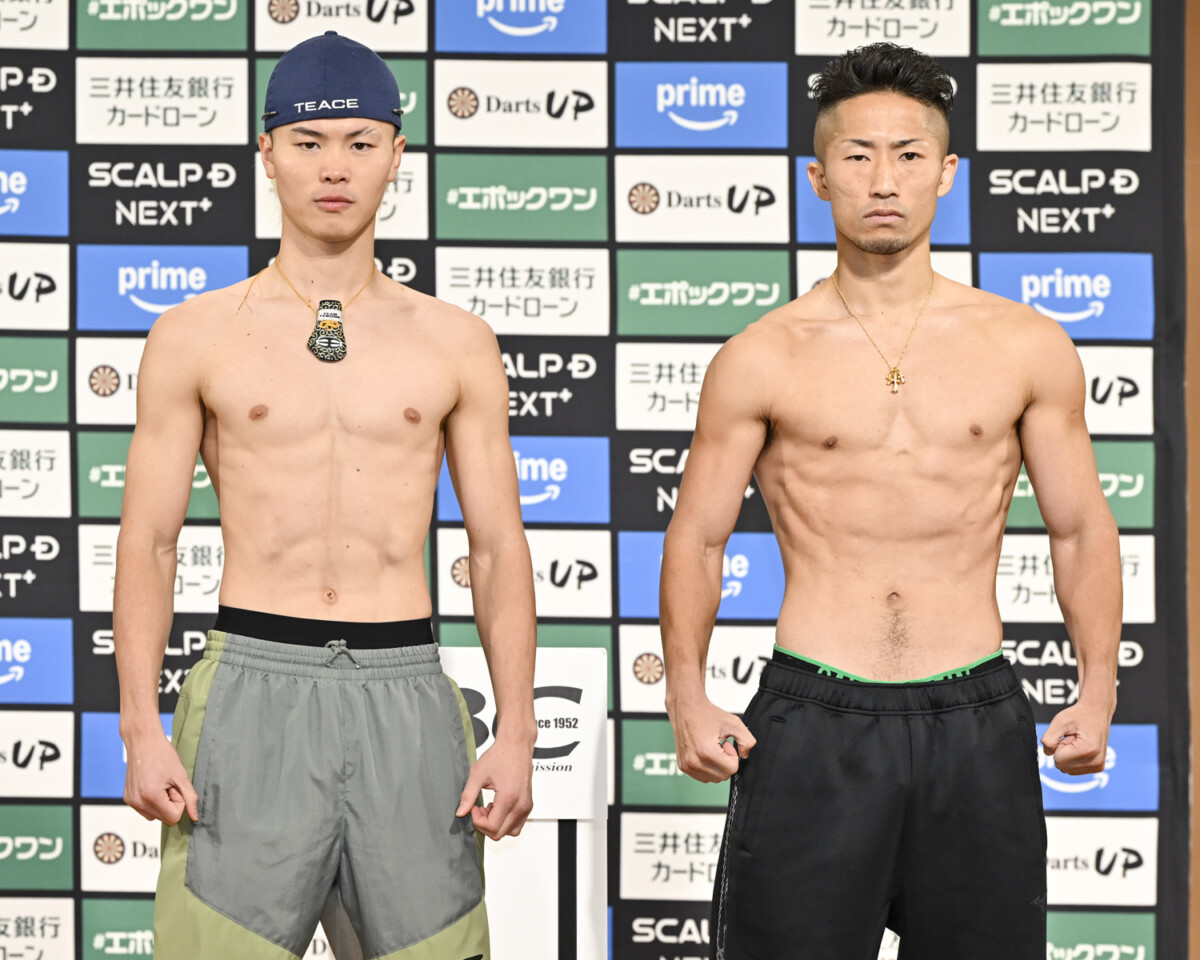 勝つのか天心か、拓真か（写真・山口裕朗）