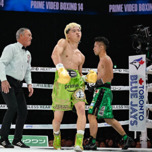 コーナーポストに掲載されたブルージェイズのロゴ。実はメジャーリーグ機構の許可を取っていない違反行為だった（写真・山口裕朗）