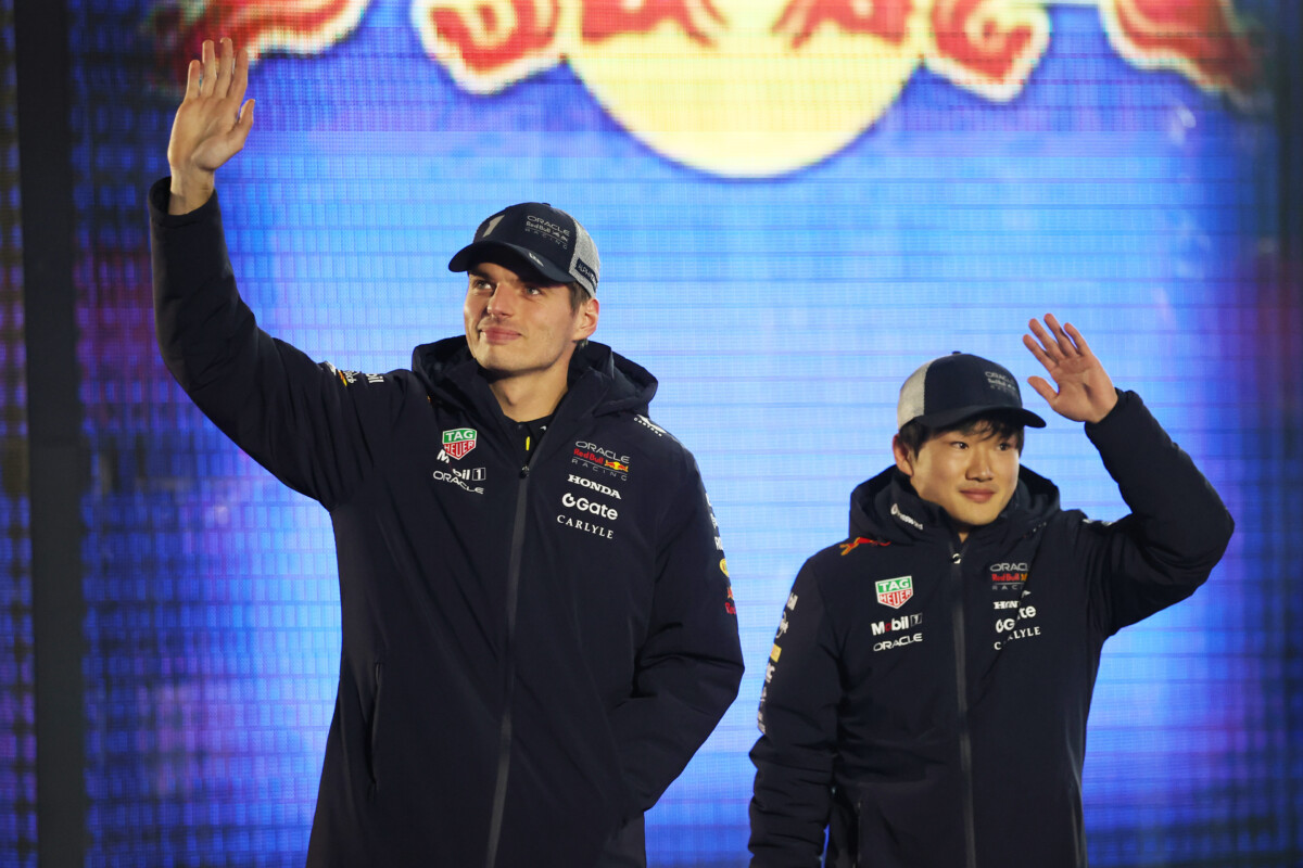 優勝したフェルスタッペンとは対照的に角田裕毅は12位に終わる（写真・Getty Images / Red Bull Content Pool)