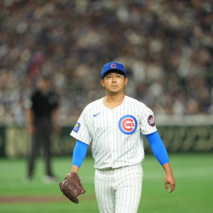 カブスの今永昇太がまさかのFAに（写真：Imagn/ロイター/アフロ）