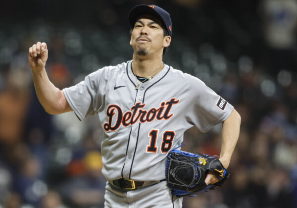 前田健太の楽天入団が決定（写真はタイガース時代、AP/アフロ）