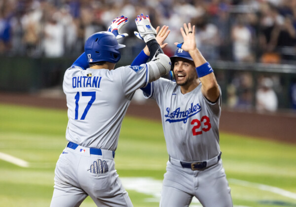 大谷と共に戦ったコンフォートも今オフにいなくなる？（写真：Imagn/ロイター/アフロ）