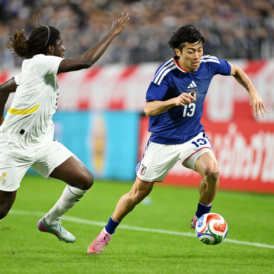 MF中村敬斗がストーカー被害の実情を明かす(写真:松尾/アフロスポーツ)