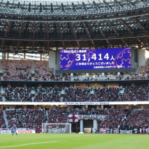 天皇杯決勝が行われた国立の客入りは寂しかった（写真：長田洋平/アフロスポーツ）