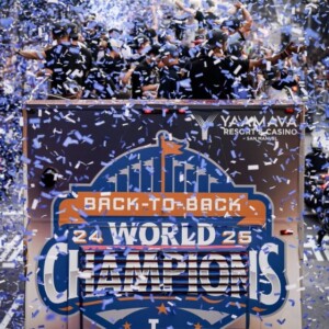 ドジャースがＶパレード（ドジャース公式Xより）