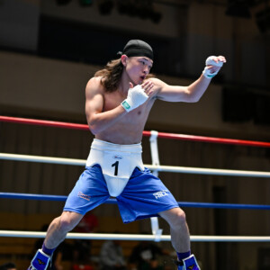 また大橋ジムから超大型ホープの“ザ・サンダー”片岡雷斗がプロデビューする（写真・山口裕朗）