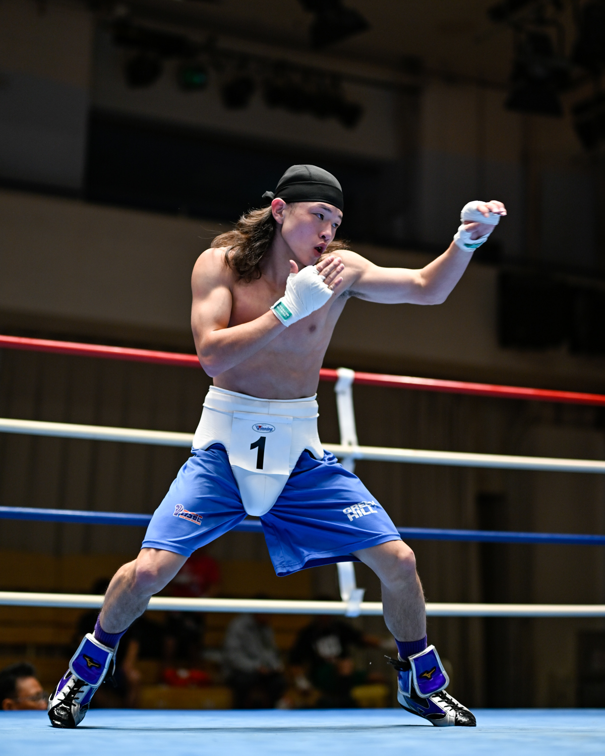 また大橋ジムから超大型ホープの“ザ・サンダー”片岡雷斗がプロデビューする（写真・山口裕朗）