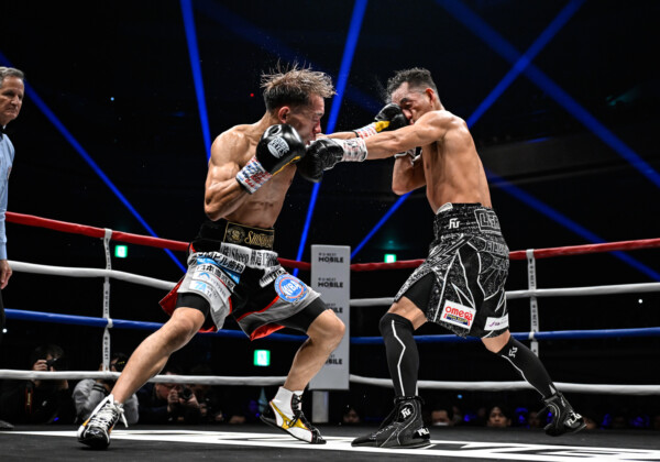 堤が2－1判定勝利したドネアとの戦いはまさに死闘だった（写真・山口裕朗）