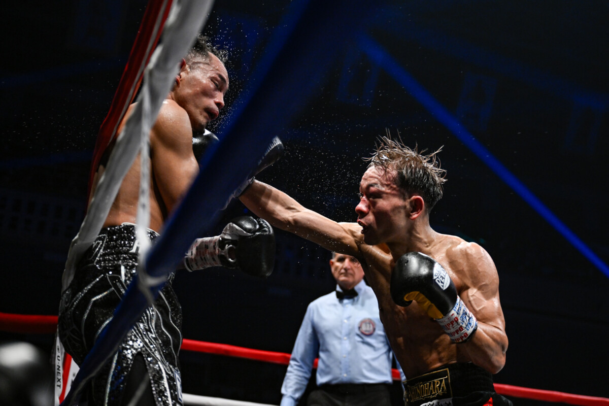 堤がドネアに傷だらけの逆転勝利（写真・山口裕朗）