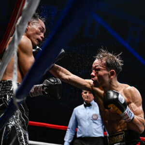 堤がドネアに傷だらけの逆転勝利（写真・山口裕朗）