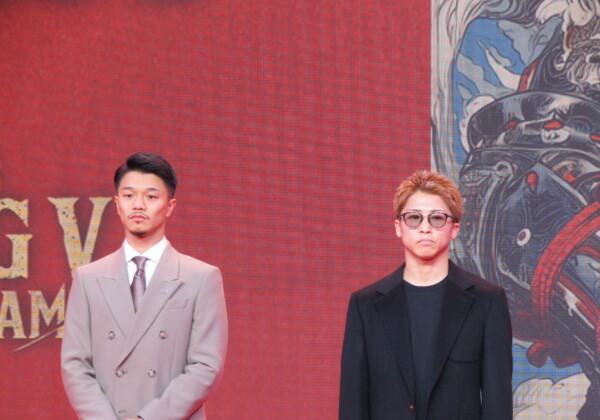 井上尚弥と中谷潤人がサウジで対談