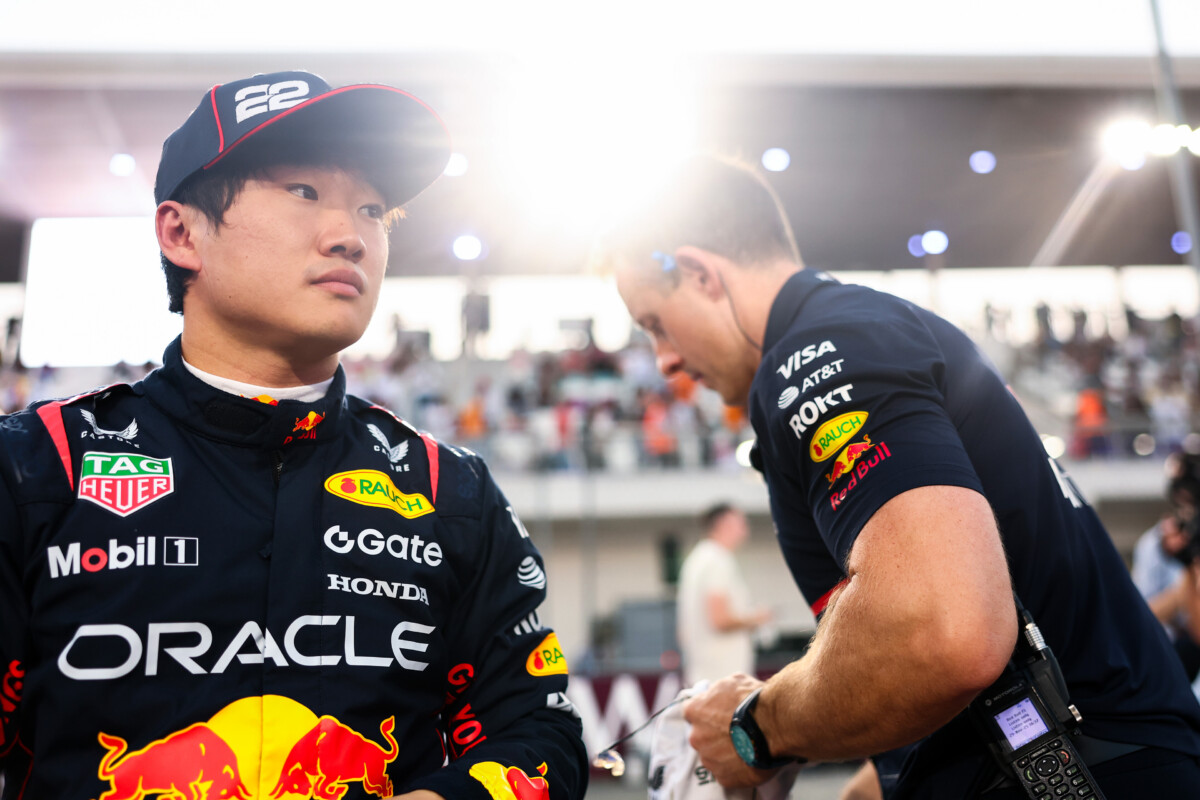 角田裕毅のレッドブル退団及び来季のF1シート喪失が決定的となった（写真・Getty Images / Red Bull Content Pool)