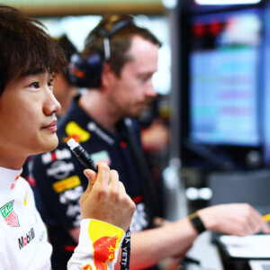 角田裕毅の“ラストラン”フリー走行2回目は17番手に終わる（写真・Getty Images / Red Bull Content Pool)