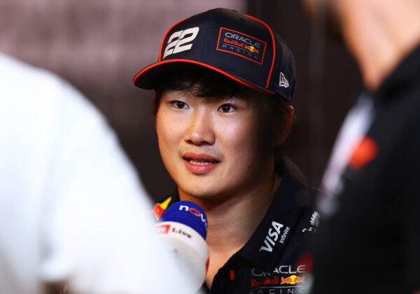 角田裕毅のラストランに波紋が（写真・Getty Images / Red Bull Content Pool)
