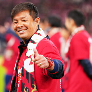 就任1年目の鬼木監督が鹿島アントラーズを復活Vに導いた（写真・アフロスポーツ）