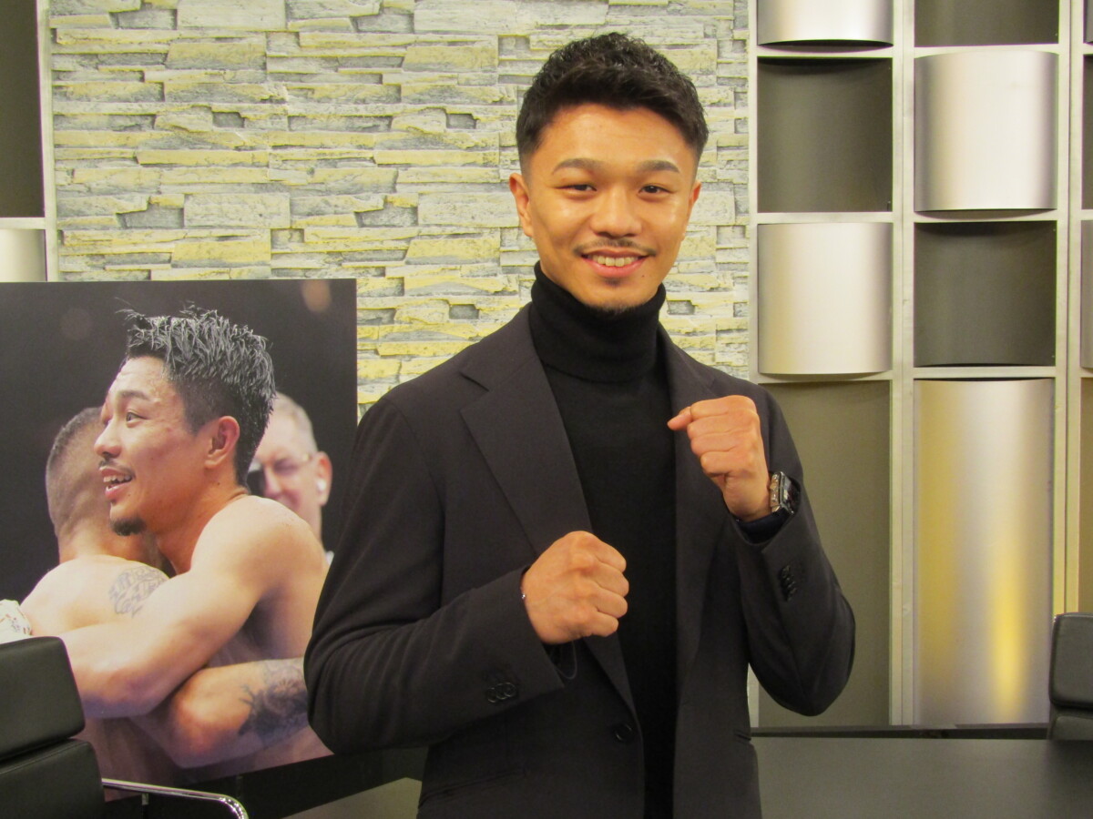 WOWOWで収録を行った中谷潤人が5.2東京ドームでの井上尚弥戦について語る