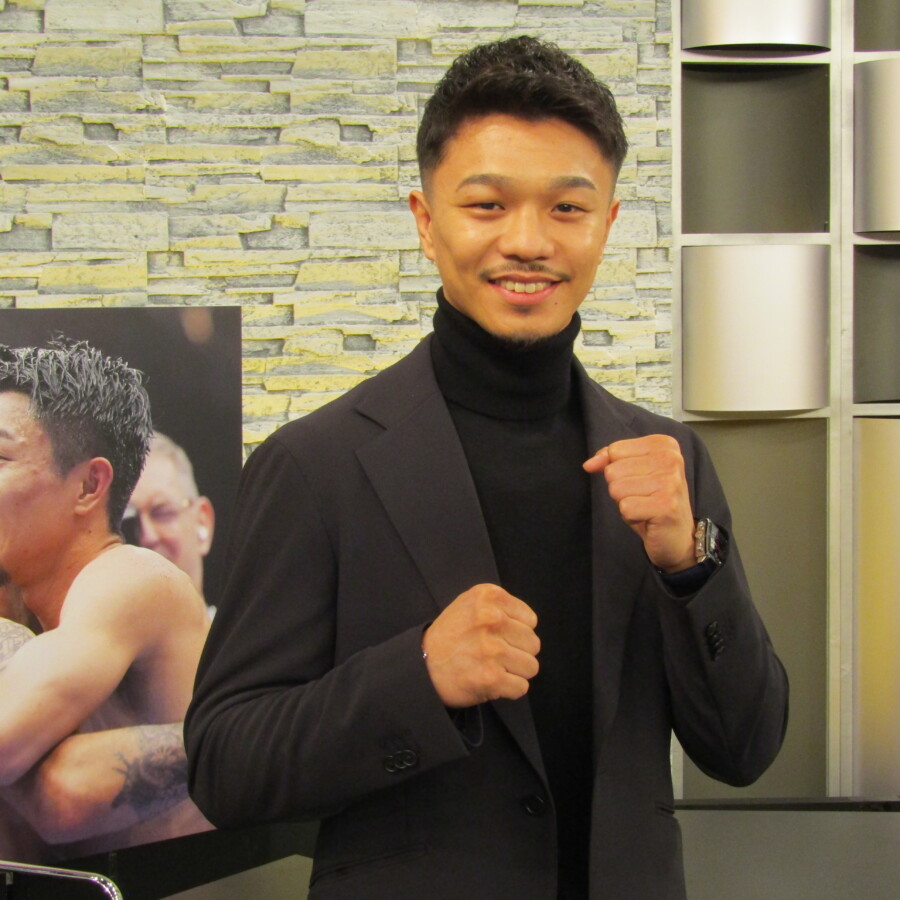 WOWOWで収録を行った中谷潤人が5.2東京ドームでの井上尚弥戦について語る