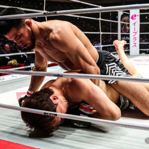 朝倉未来が失神ＴＫＯ負け（写真・RIZIN FF)