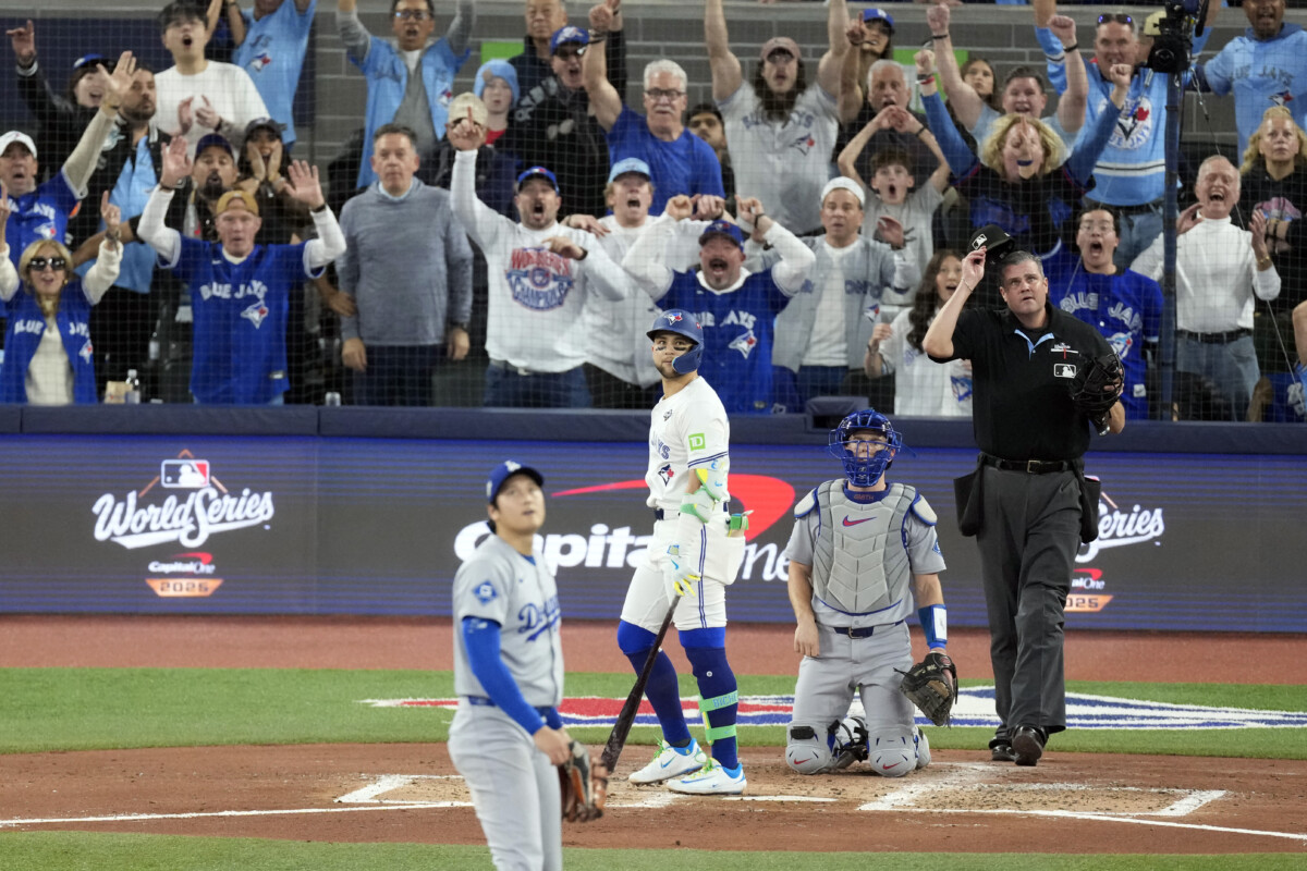 ビシェットは昨季のワールドシリーズ第7戦で大谷翔平から先制3ランを放ち引導を渡した（写真：Imagn/ロイター/アフロ）